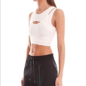 Helmut Lang Double Layered Bra Top White Size M